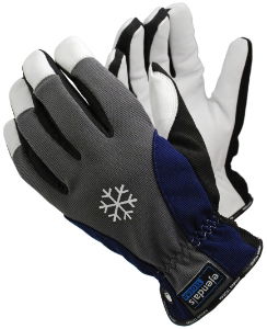 Waterproof goatskin/spandex lined winter glove,