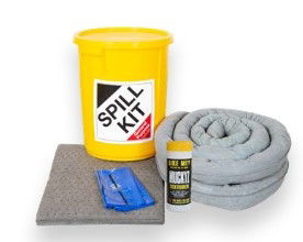 Oil & Fuel Absorbent Spill Kit in Bucket, 35L