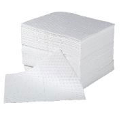 Oil & Fuel Soak Up Pads, pk 200 polywrapped