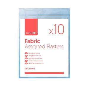 Fabric Plasters, Assorted, Pack of 10