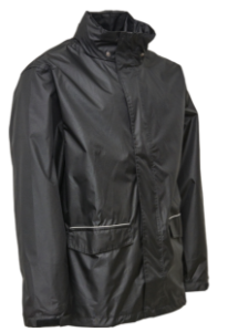 Elka Working Xtreme Rain Jacket, Black 