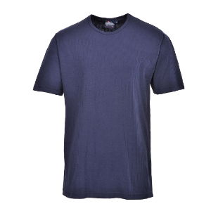 Thermal T-Shirt, Short Sleeve, Navy Blue