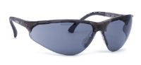 Terminator Safety Spectacles, HC/PC/UV, Carbon/Grey