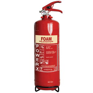 Foam Fire Extinguisher, 2 Litre