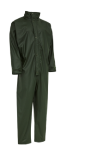 Elka Dry Zone PU Coverall, Olive Green,