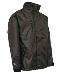 Elka Waterproof Jacket, Grey/Black