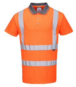 Hi-vis Polo shirt Orange