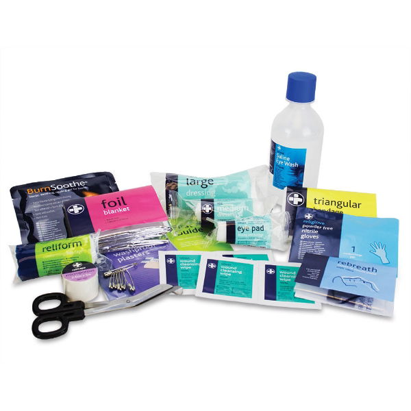 Refill for BS8599-1 Travel First Aid Kit