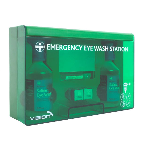 Executive Eyewash Station c/w Dust Cover