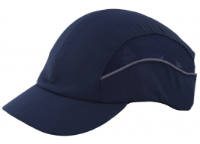 Premium Vented Bump Cap, reduced peak Navy