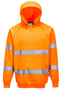 Hi-Vis Hoodie, Orange,