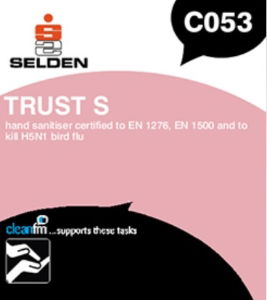 Trust S - 70% Alcohol Hand Sanitiser, 500ml Bottle Refill