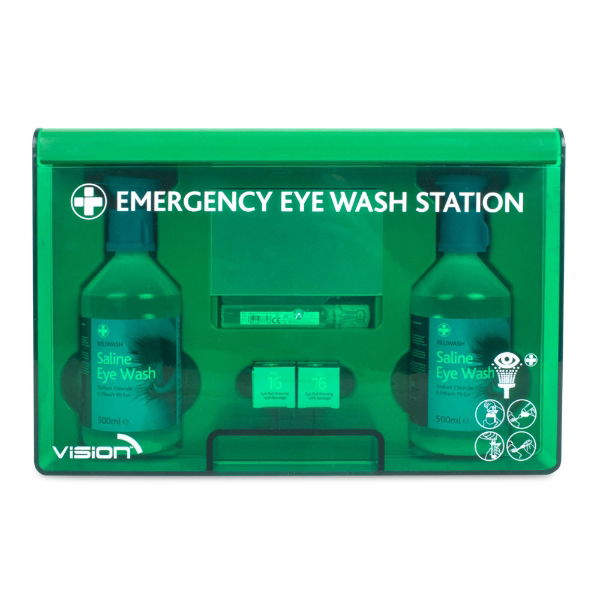 Executive Eyewash Station c/w Dust Cover