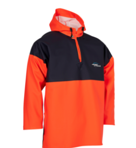 Fishing Xtreme Smock, PVC 2 Colour, Orange/Navy, 